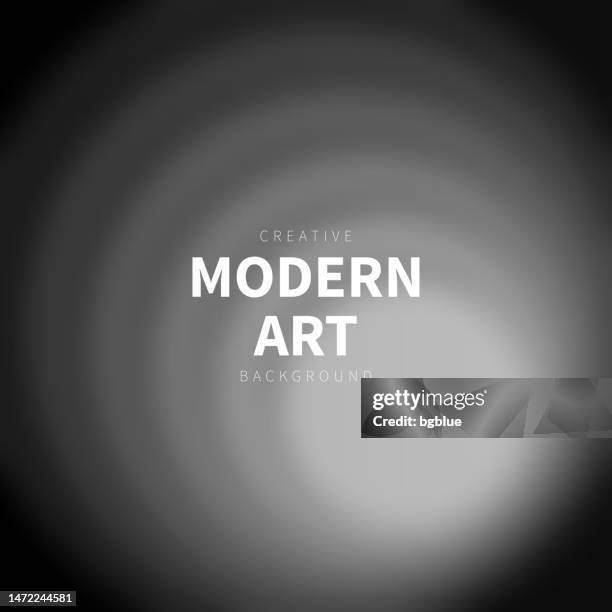 abstract blurred background - circles and gray gradient - gray background vector stock illustrations