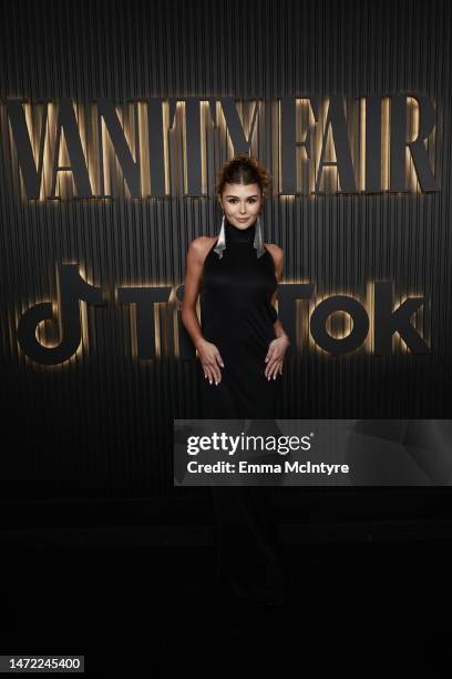 Olivia Jade attends Vanity Fair And TikTok Celebrate Vanities: A Night For Young Hollywood In Los Angeles on March 08, 2023 in Los Angeles,...