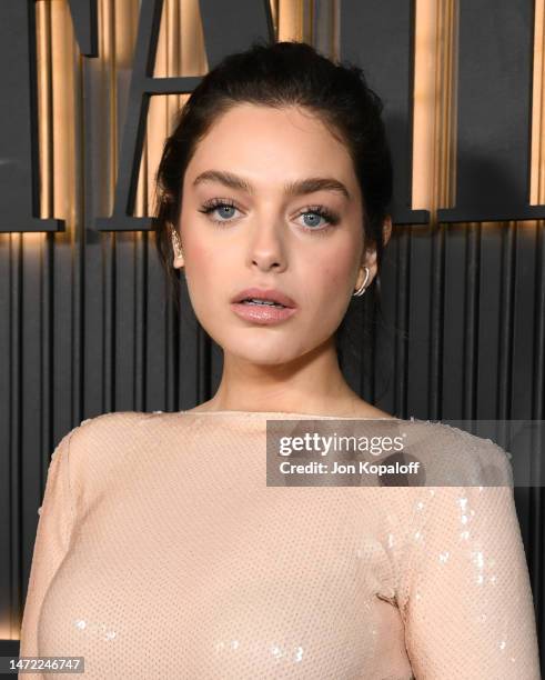 Odeya Rush attends Vanity Fair Campaign Hollywood and TikTok Celebrate Vanities: A Night For Young Hollywood at Mes Amis on March 08, 2023 in Los...