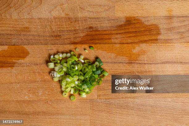 Spring Onion Toppping 4,951 Spring Onion Top View Stock Photos, High-Res Pictures, and Images ...