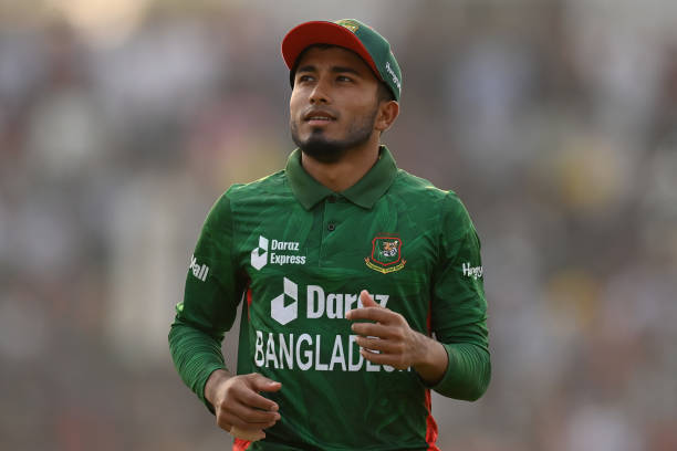 Afif Hossain of Bangladeshduring the 1st T20 International between Bangladesh and England at Zahur Ahmed Chowdhury Stadium on March 09, 2023 in...