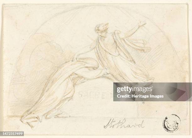 Design for Funerary Monument, n.d. Creator: John Flaxman.