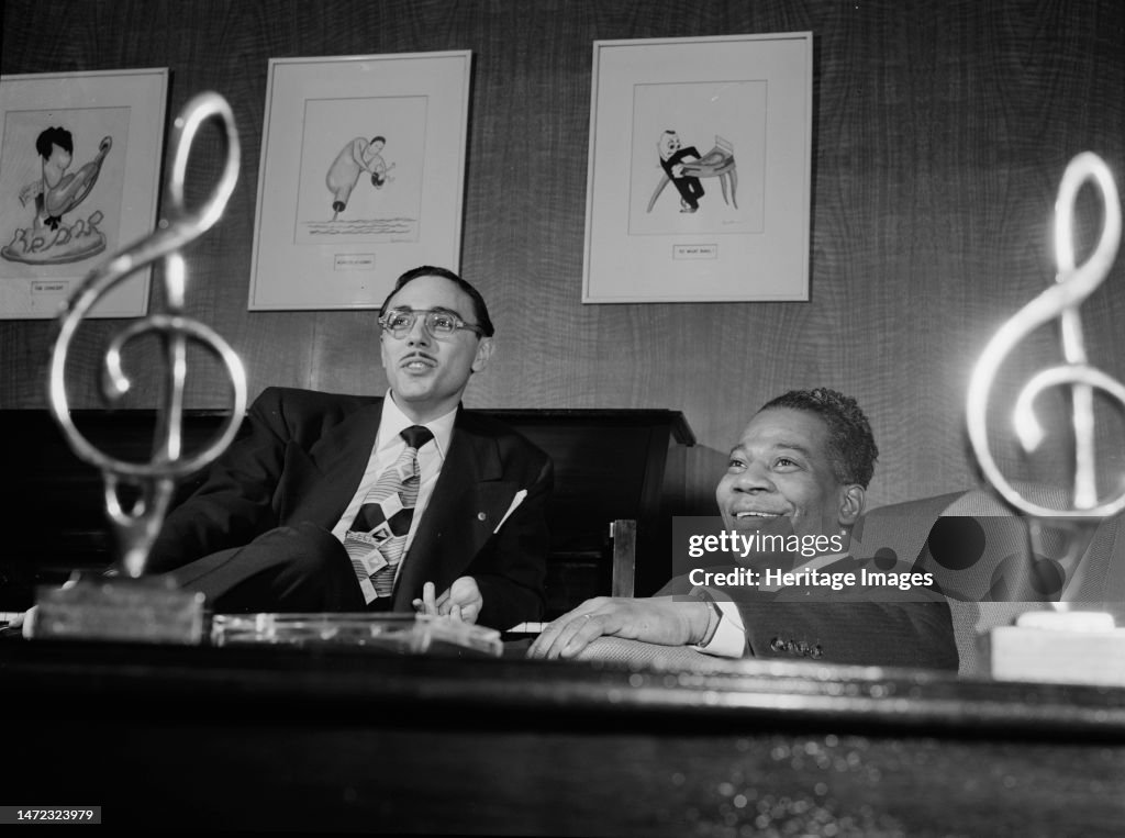 George Weiss Portrait of Bernie Benjamin and George Weiss in their office, New ...