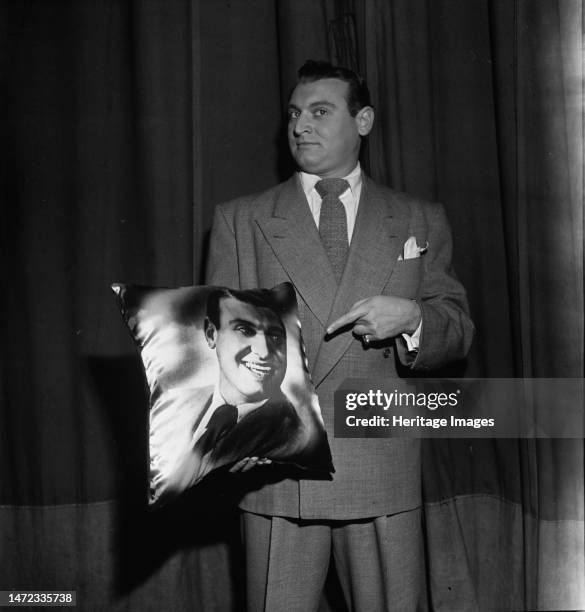 Portrait of Frankie Laine, New York, N.Y., 1946. Creator: William Paul Gottlieb.