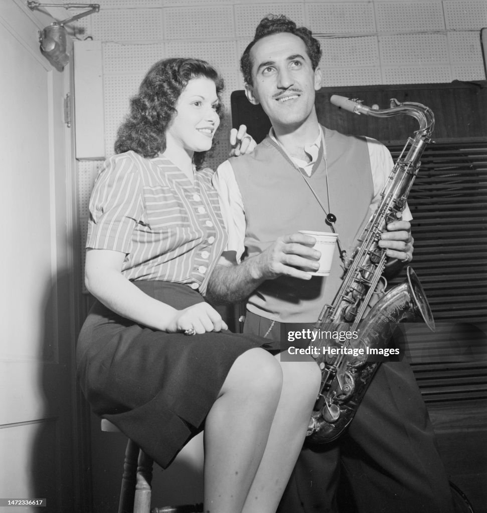 Portrait Of Charlie Ventura And Lilyann Carol