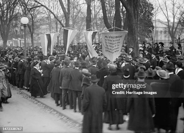 Woman Suffrage Creator: Harris & Ewing.