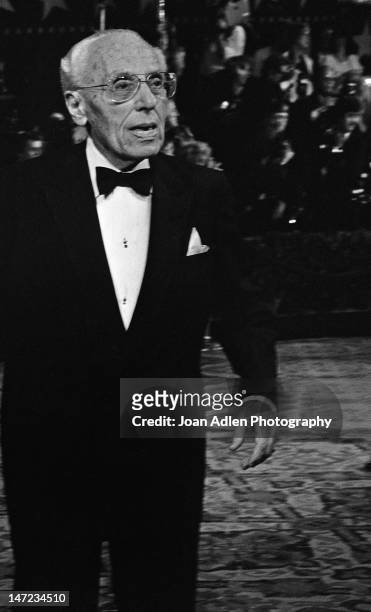 George Cukor at American Film Institute Awards Show on April 10, 1981 at the Beverly Hills Hotel in Beverly Hills, California.