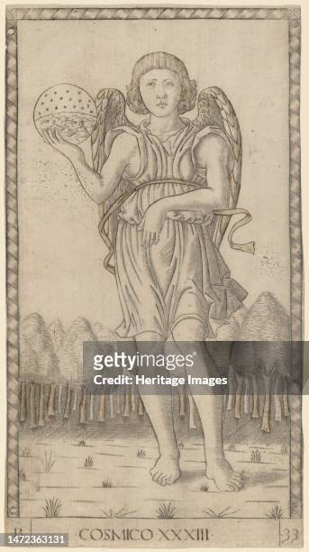 Cosmico , c. 1465. Creator: Master of the E-Series Tarocchi.