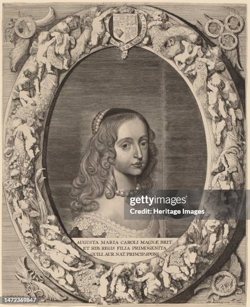 Mary I Stuart, 1643. Creator: Jonas Suyderhoef.