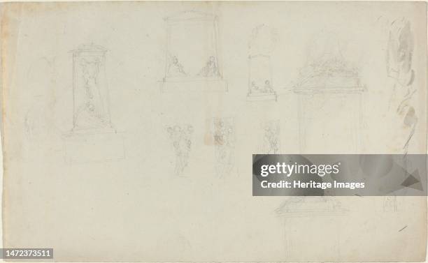 Studies for a Monument. Creator: John Flaxman.