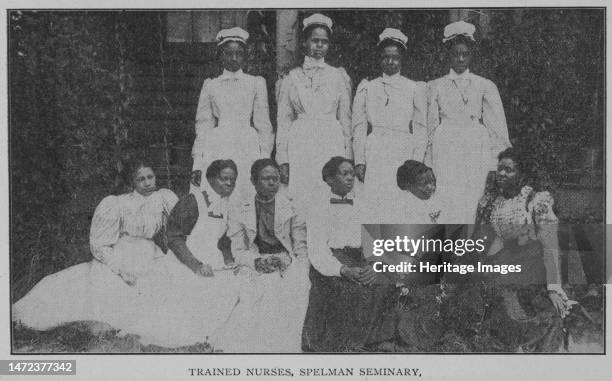 Trained nurses, Spelman Seminary, 1902. Creator: Unknown.
