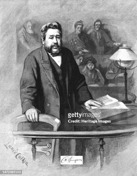 ''Celebrities of the Day -- The Rev.Charles Haddon Spurgeon; Pastor of the Metropolitan Tabernacle', 1890. From "The Graphic. An Illustrated Weekly...