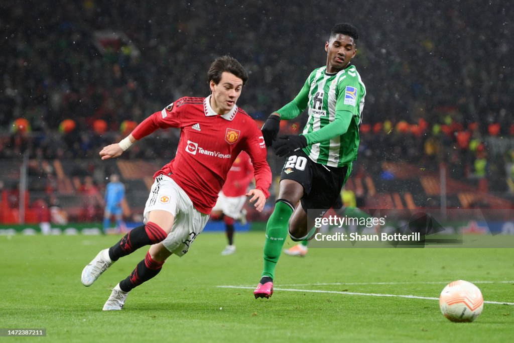 Manchester United v Real Betis: Round of 16 Leg One - UEFA Europa League