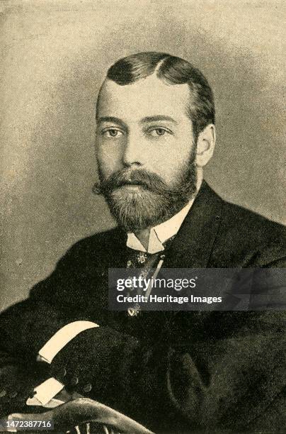 Prince George of Wales, K.G., Duke of York', c1897. Portrait of Queen Victoria's grandson, later King George V. From "The Queen's Resolve and Her...