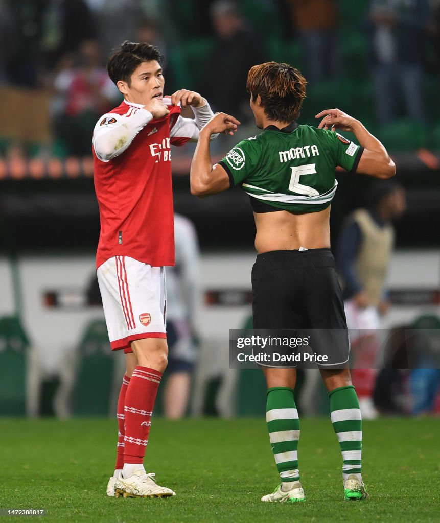 Sporting CP v Arsenal FC: Round of 16 Leg One - UEFA Europa League