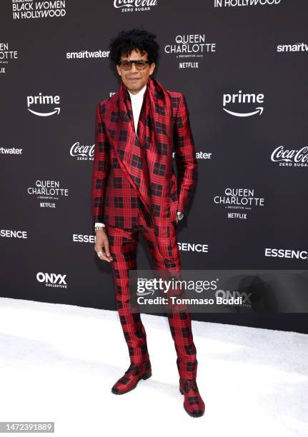 Aaron Walton attends Essence 16th Annual Black Women in Hollywood Awards at Fairmont Century Plaza on March 09, 2023 in Los Angeles, California.