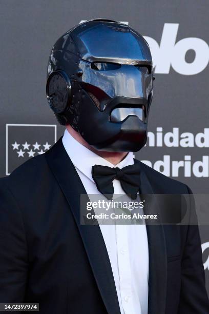 Alex Sinos attends the "Idolo" Awards 2023 at Gran Teatro Caixabank Príncipe Pío on March 09, 2023 in Madrid, Spain.