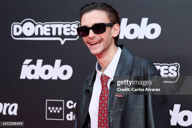 Guillermo Campra attends the "Idolo" Awards 2023 at Gran Teatro Caixabank Príncipe Pío on March 09, 2023 in Madrid, Spain.