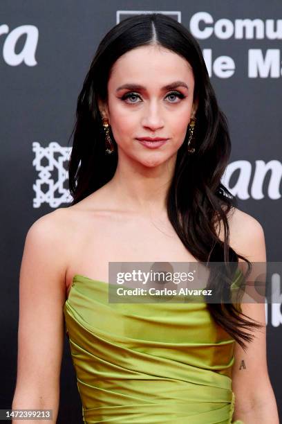 Alicia Revilla attends the "Idolo" Awards 2023 at Gran Teatro Caixabank Príncipe Pío on March 09, 2023 in Madrid, Spain.