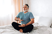 Yoga in Bed. This Man Shows How to Create a Peaceful Morning Routine