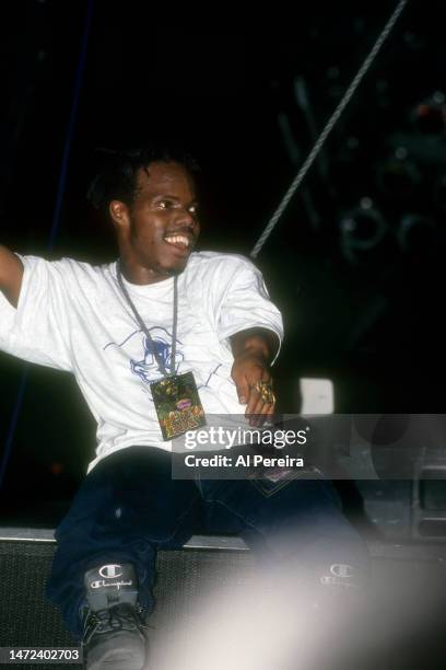 Rapper Bushwick Bill and The Geto Boys perform at Madison Square Garden on January 3, 1992 in New York City.