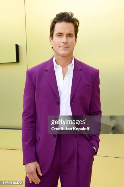 Matt Bomer attends the Versace FW23 Show at Pacific Design Center on March 09, 2023 in West Hollywood, California.
