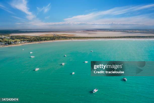 beachport south australia - south australia beach stock pictures, royalty-free photos & images