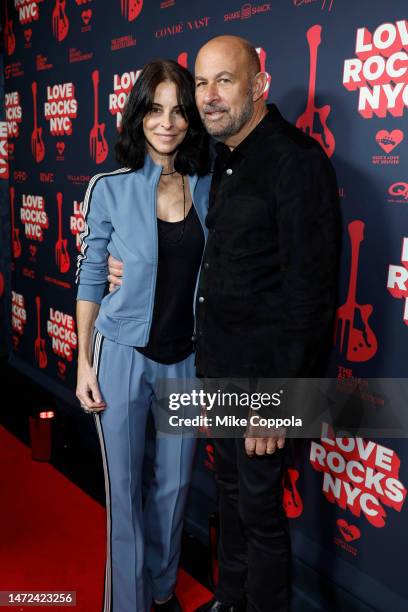 Joyce Varvatos and John Varvatos appear at the Seventh Annual LOVE ROCKS NYC Benefit Concert for God’s Love We Deliver at Beacon Theatre on March 09,...