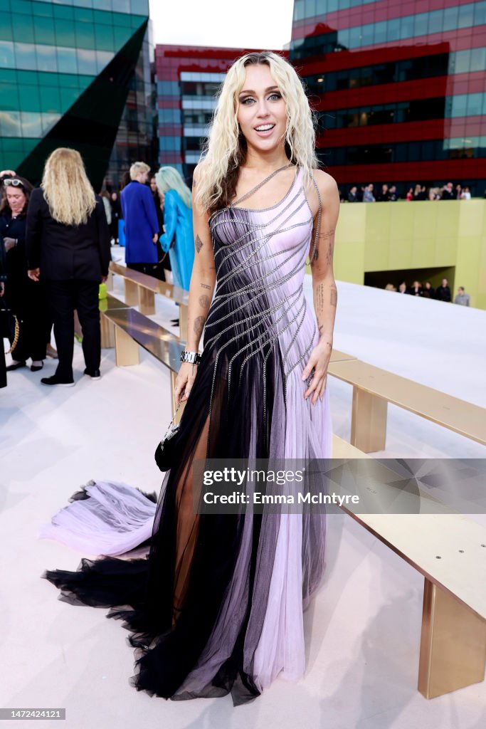 Versace FW23 Show - Front Row And Inside