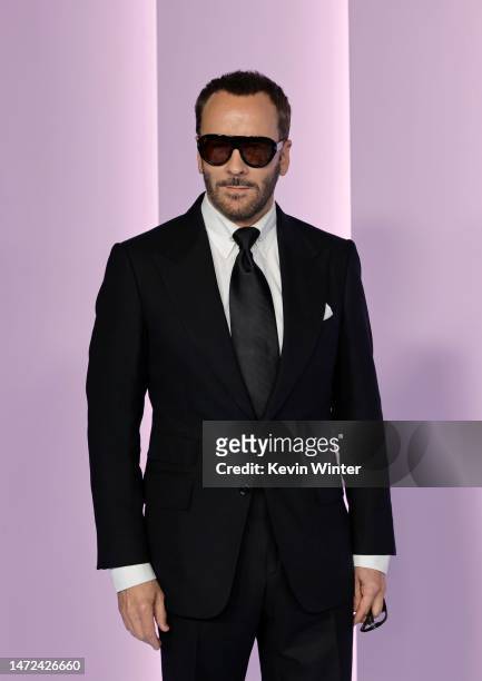 Tom Ford attends the 2023 Green Carpet Fashion Awards at NeueHouse Hollywood on March 09, 2023 in Hollywood, California.