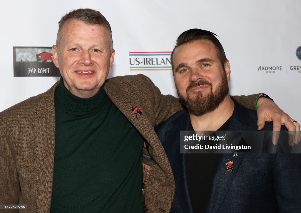 Mark Swift and Joel Crawford attend the US-Ireland Alliance's 17th