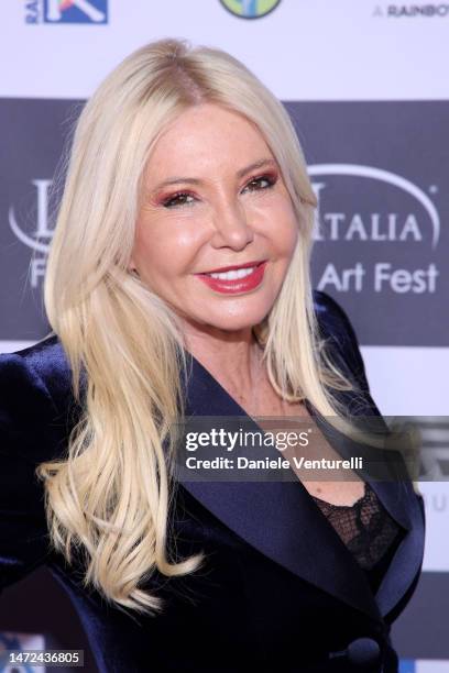 Lady Monika Bacardi attends the Los Angeles Italia Film Festival on March 09, 2023 in Los Angeles, California.