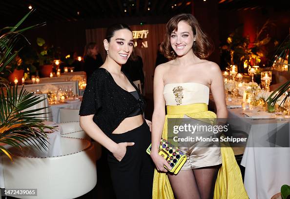 Simona Tabasco and Beatrice Grannò attend Variety Makeup Artistry