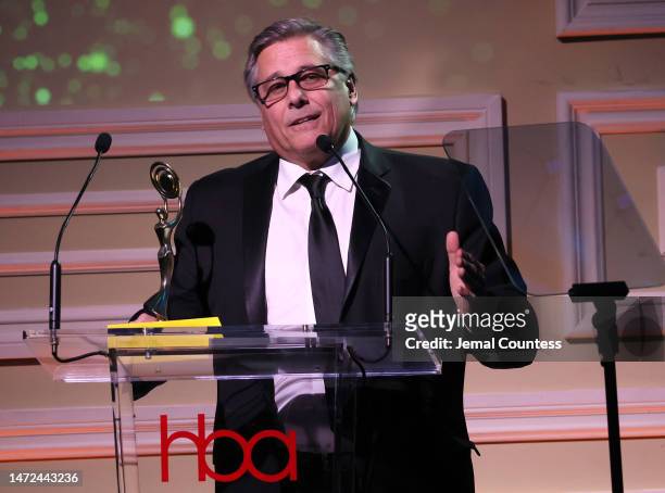 Kevin Mazur accepts the Mark Seliger Photography Award at the 8th Annual Hollywood Beauty Awards Benefiting Helen Woodward Animal Center at Taglyan...