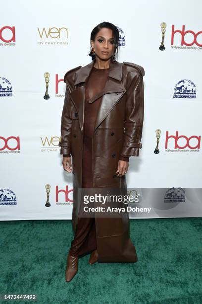 Ciara attends the 8th Annual Hollywood Beauty Awards at Taglyan Complex on March 09, 2023 in Los Angeles, California.
