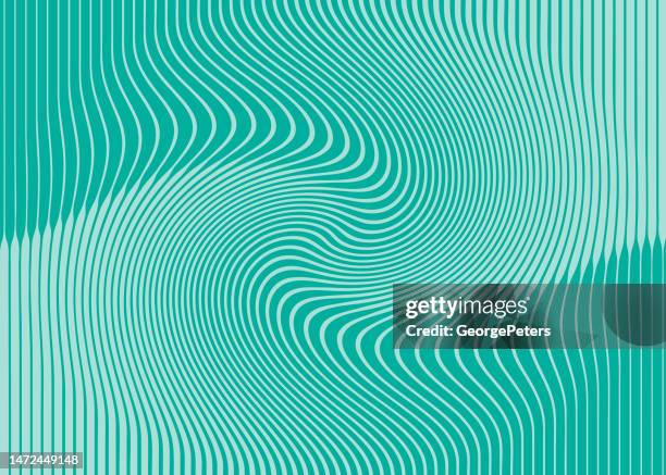 halftone pattern, abstract background of rippled, wavy lines - yin yang background stock illustrations