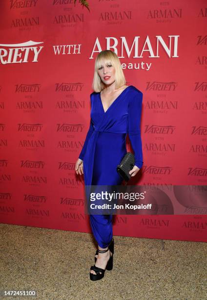 Natasha Bedingfield attends Variety Makeup Artistry Dinner with Armani Beauty at Ardor on March 09, 2023 in West Hollywood, California.