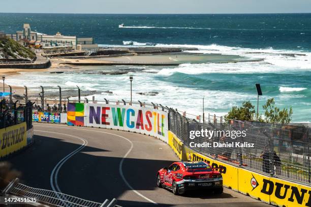 Brodie Kostecki drives the Coca-Cola Racing by Erebus Ford Mustang during the practice 3, part of the 2023 Supercars Championship Series at on March...