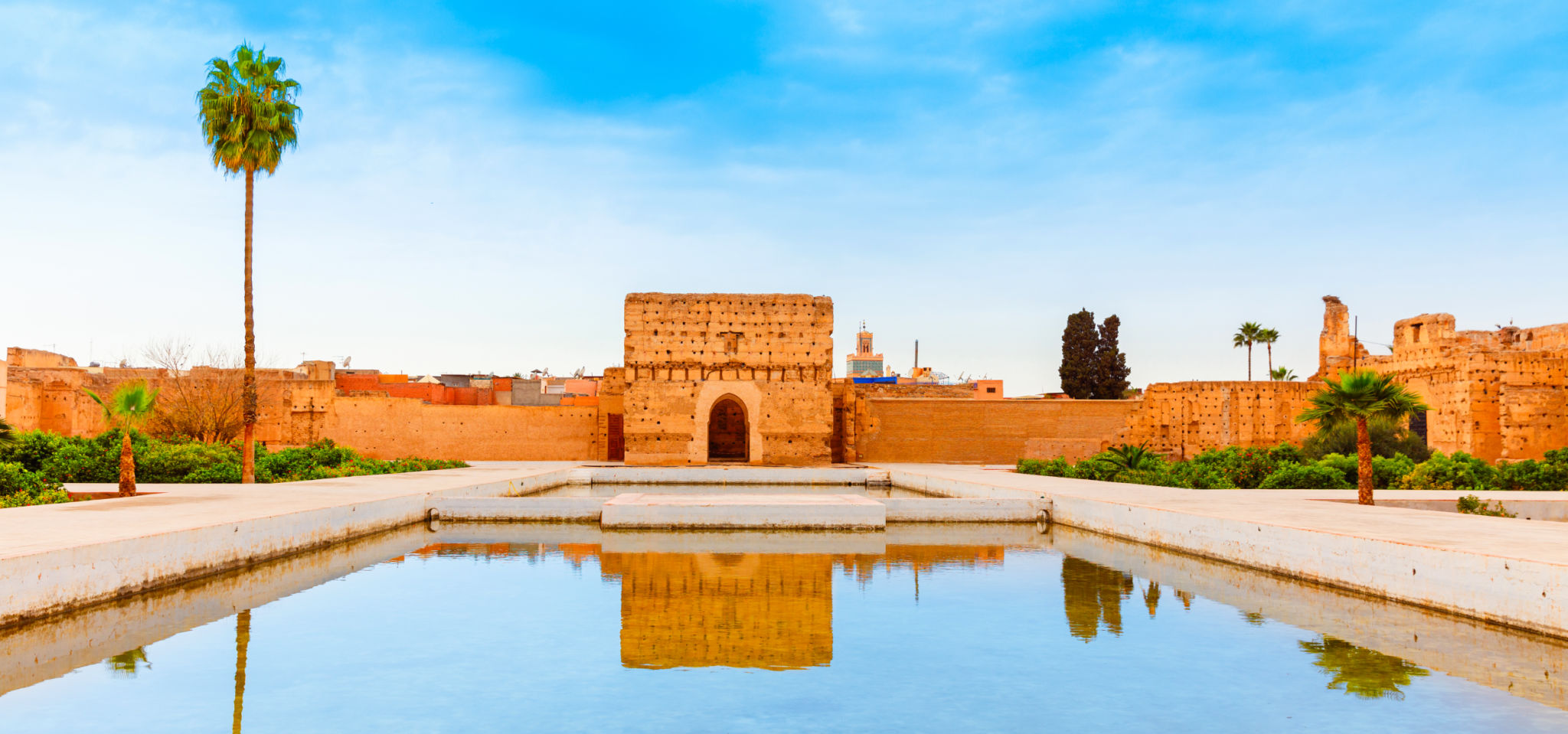 El Badi Palace in Marrakech, Morocco El Badi Palace in Marrakech, Morocco