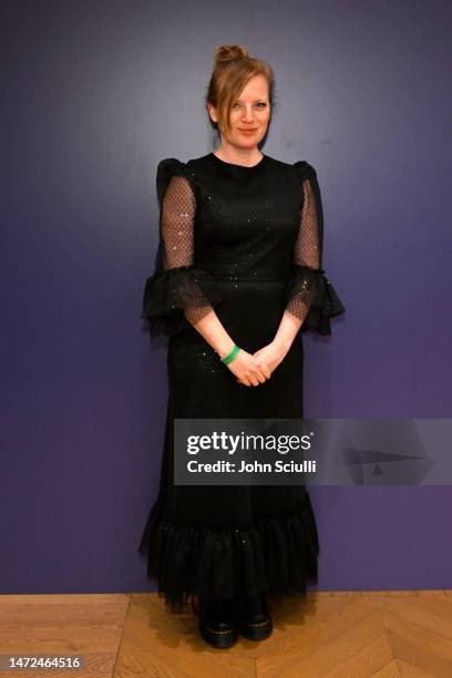 Sarah Polley at Gucci Osteria da Massimo Bottura on March 09, 2023 in Beverly Hills, California.