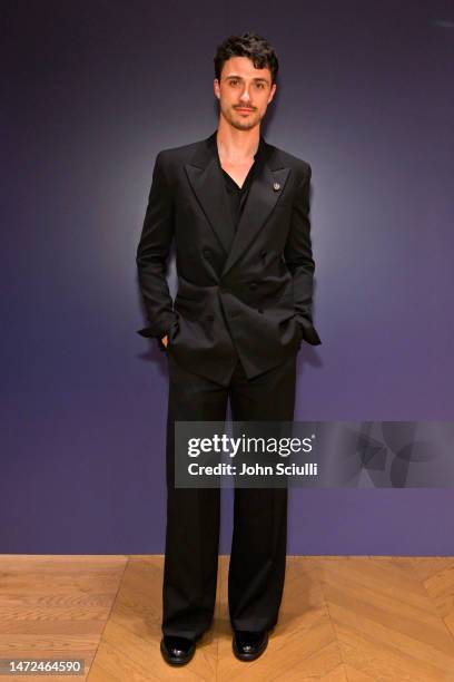 This image has been retouched Jacob Bixenman at Gucci Osteria da Massimo Bottura on March 09, 2023 in Beverly Hills, California.