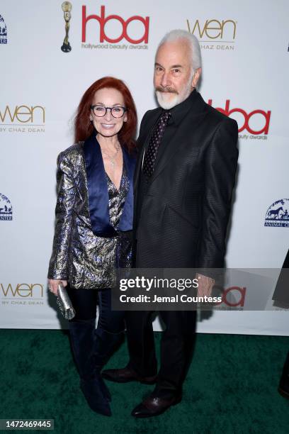 Silvia Abascal and Rick Baker attend the 8th Annual Hollywood Beauty Awards Benefiting Helen Woodward Animal Center at Taglyan Complex on March 09,...