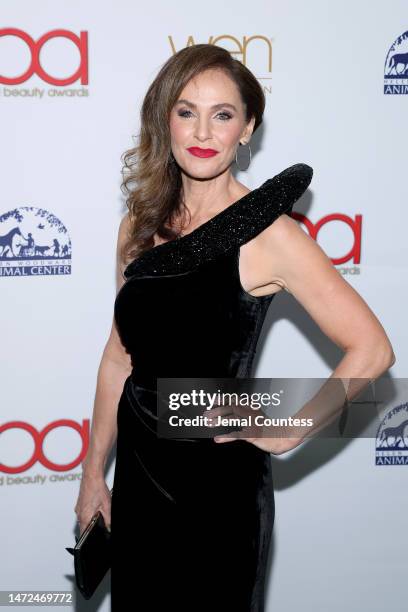 Amy Brenneman attends the 8th Annual Hollywood Beauty Awards Benefiting Helen Woodward Animal Center at Taglyan Complex on March 09, 2023 in Los...