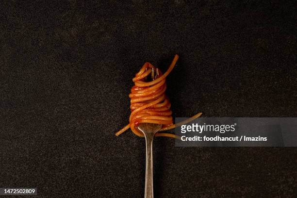 pasta, spaghetti, noodles, italian, pasta, tomato sauce - tomatenpasta stockfoto's en -beelden
