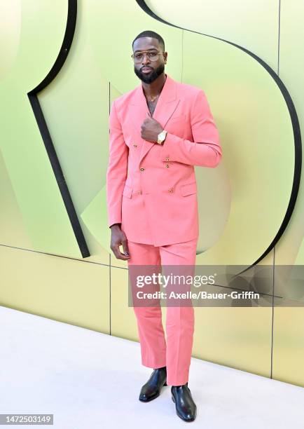 Dwyane Wade attends the Versace FW23 Show at Pacific Design Center on March 09, 2023 in West Hollywood, California.