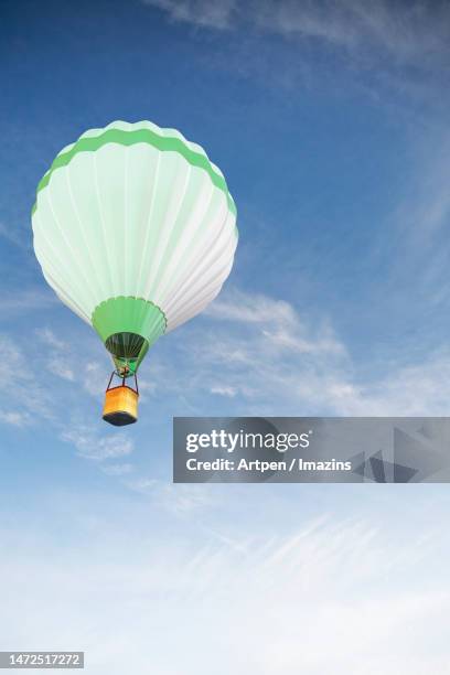 3d, cg, compositing, object, illustration, background - low angle view balloons stock illustrations
