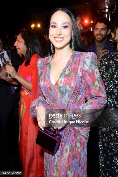 Meena Harris attends the 2nd Annual South Asian Excellence Pre-Oscars Celebration at Paramount Pictures Studios on March 09, 2023 in Los Angeles,...