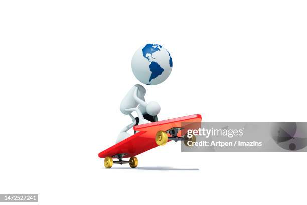 3d, cg, person, personification, character, object, illustration - red briefcase stock illustrations