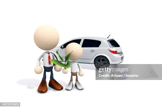 3d, cg, person, personification, character, object, illustration - 3d car render stock illustrations