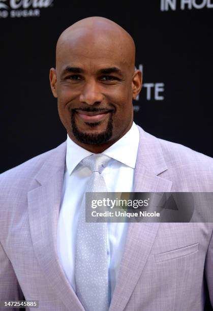 Boris Kodjoe attends the Essence 16th Annual Black Women In Hollywood Awards at Fairmont Century Plaza on March 09, 2023 in Los Angeles, California.